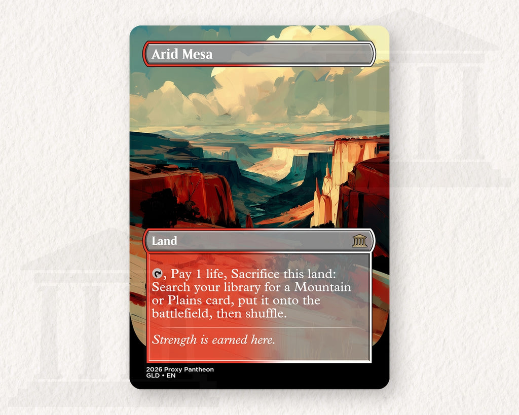 Arid Mesa | Proxy Card | Fetch Land