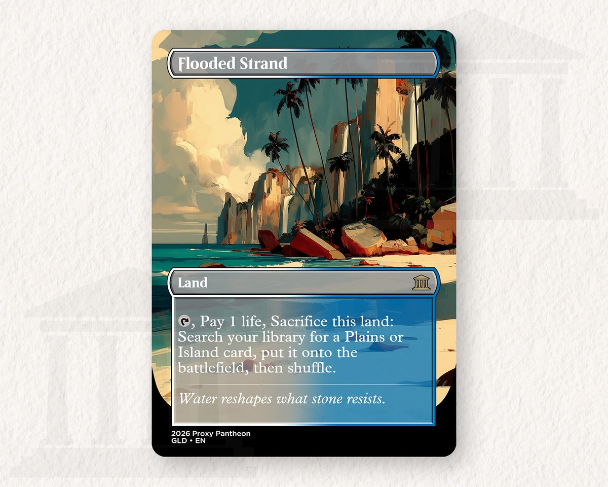 Flooded Strand | Proxy Card | Fetch Land