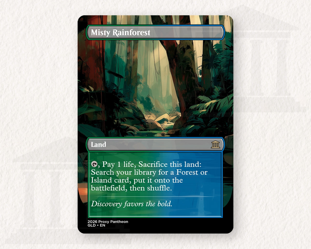 Misty Rainforest | Proxy Card | Fetch Land