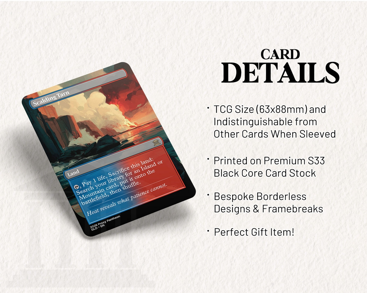 Scalding Tarn | Proxy Card | Fetch Land