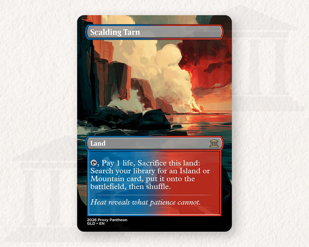 Scalding Tarn | Proxy Card | Fetch Land
