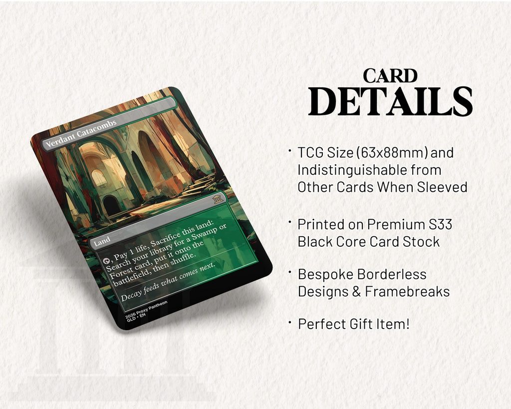 Verdant Catacombs | Proxy Card | Fetch Land