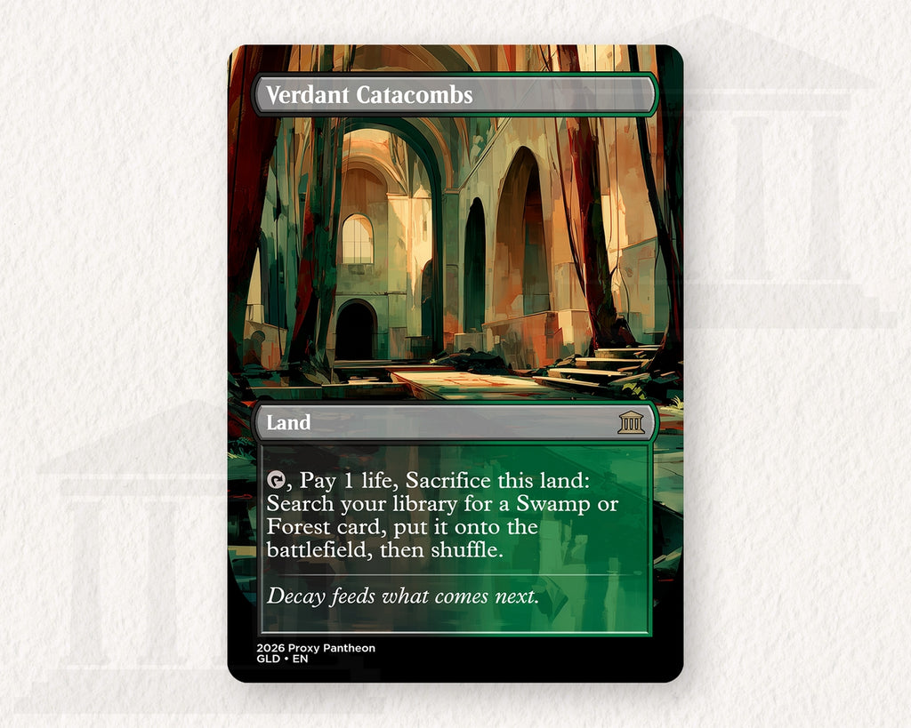 Verdant Catacombs Proxy Playtest Card