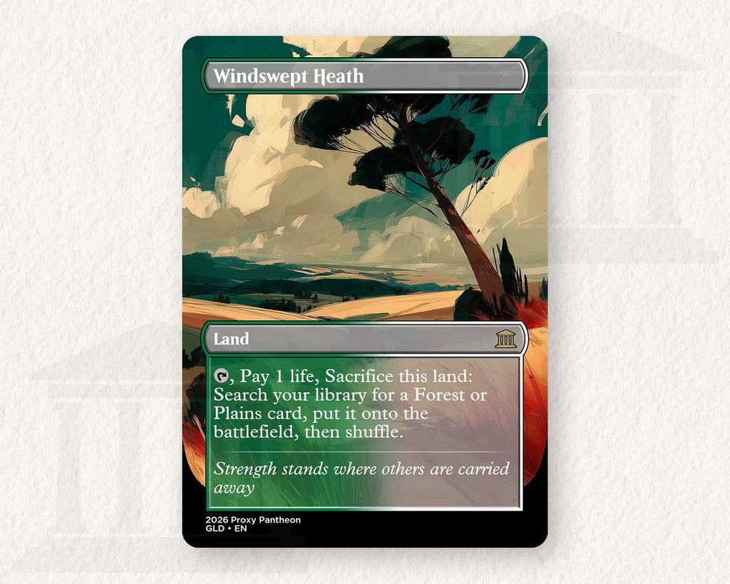 Windswept Heath Proxy Playtest Card