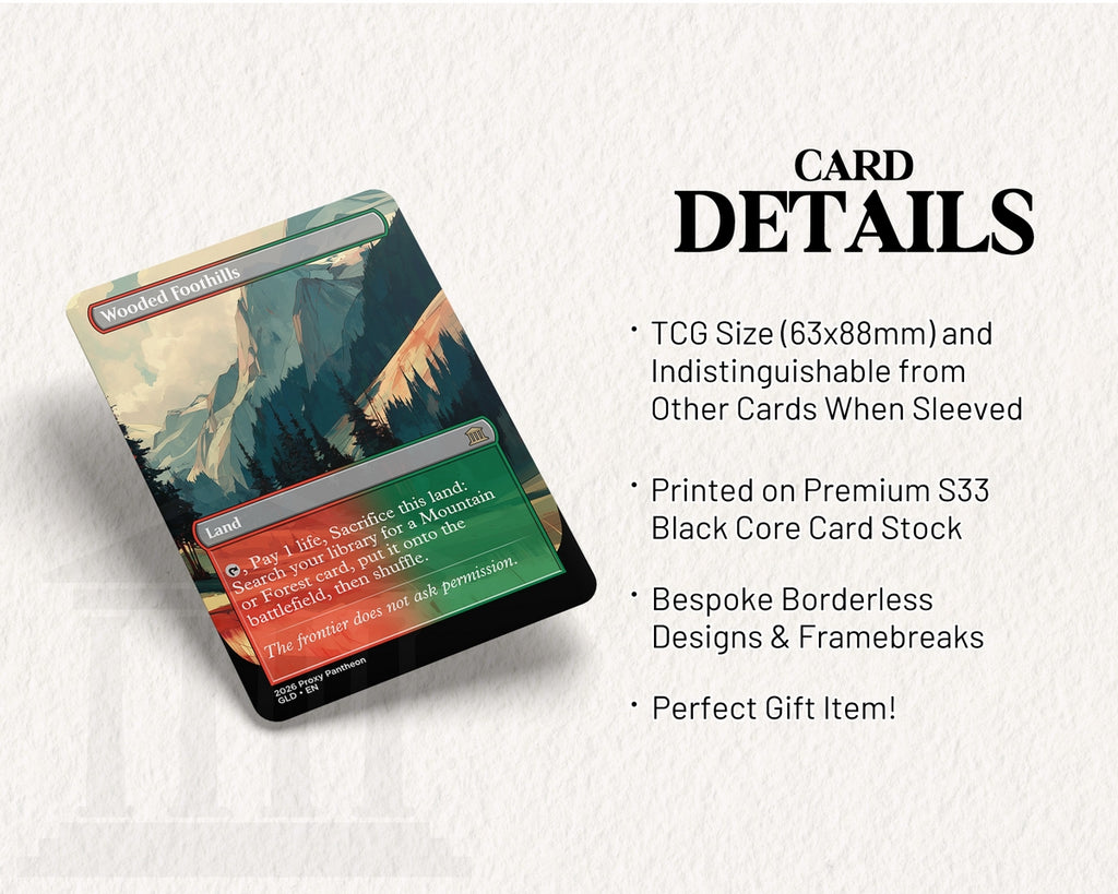 Wooded Foothills | Proxy Card | Fetch Land