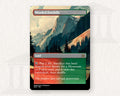 Wooded Foothills Proxy Playtest Card