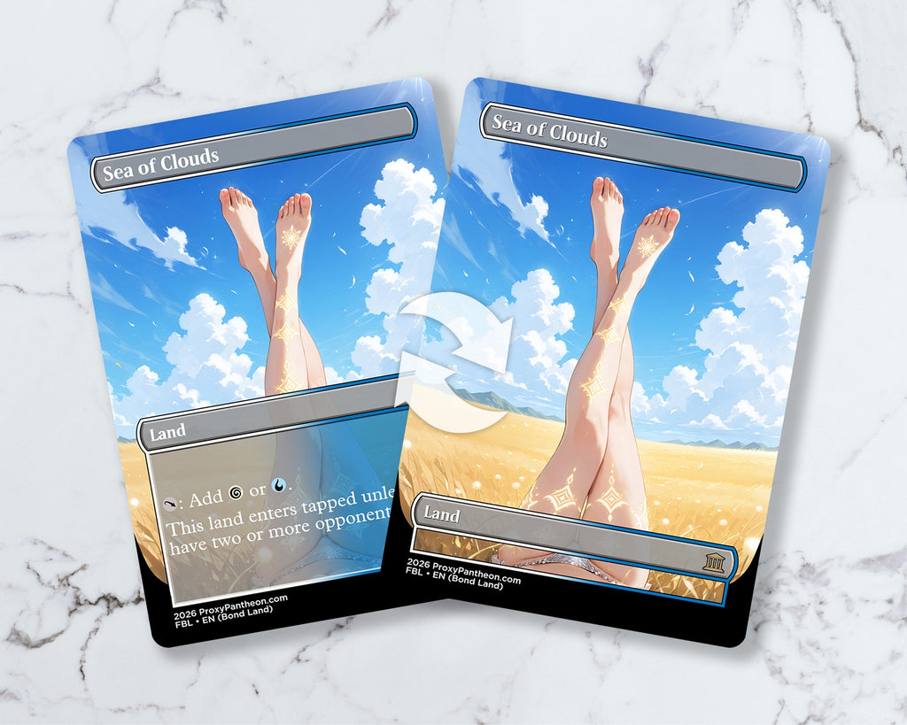 Reversible Battlebond Land (Bundle Set) | Proxy Cards (LUX)