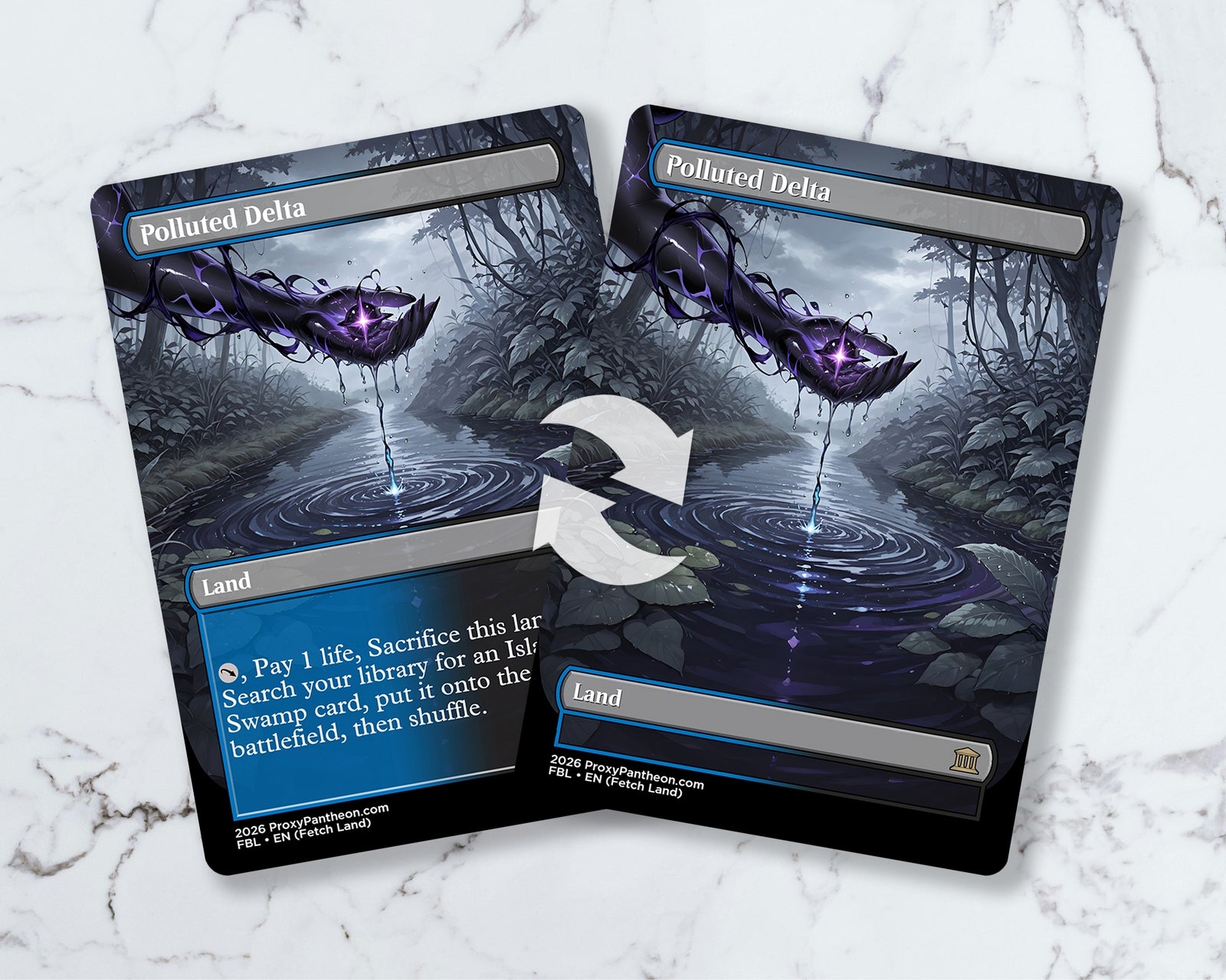 Polluted Delta (LUX) | Reversible Proxy Card