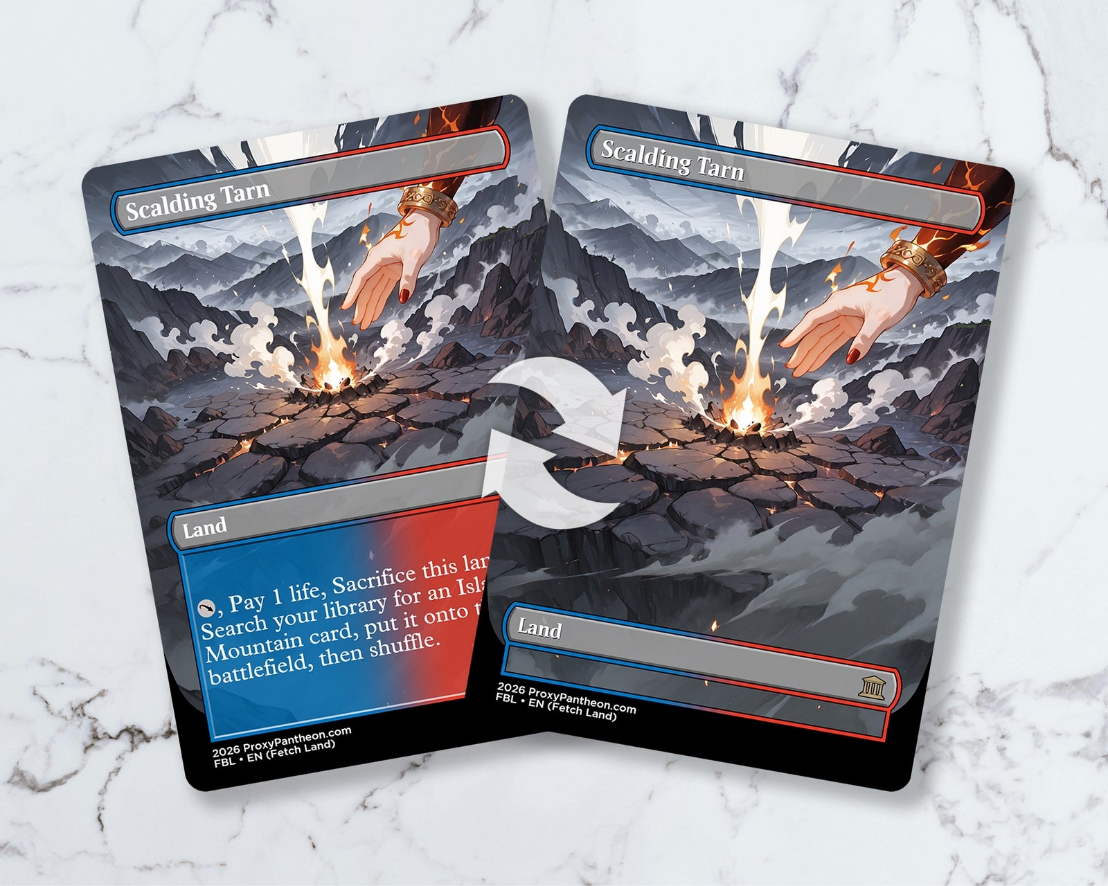 Reversible Fetch Land (Bundle Set) | Proxy Cards (LUX)