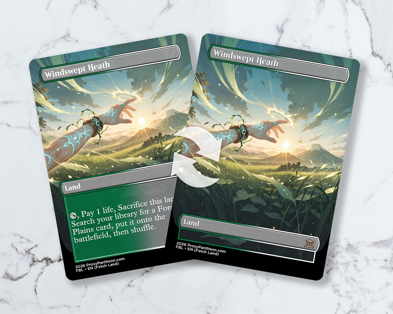 Reversible Fetch Land (Bundle Set) | Proxy Cards (LUX)
