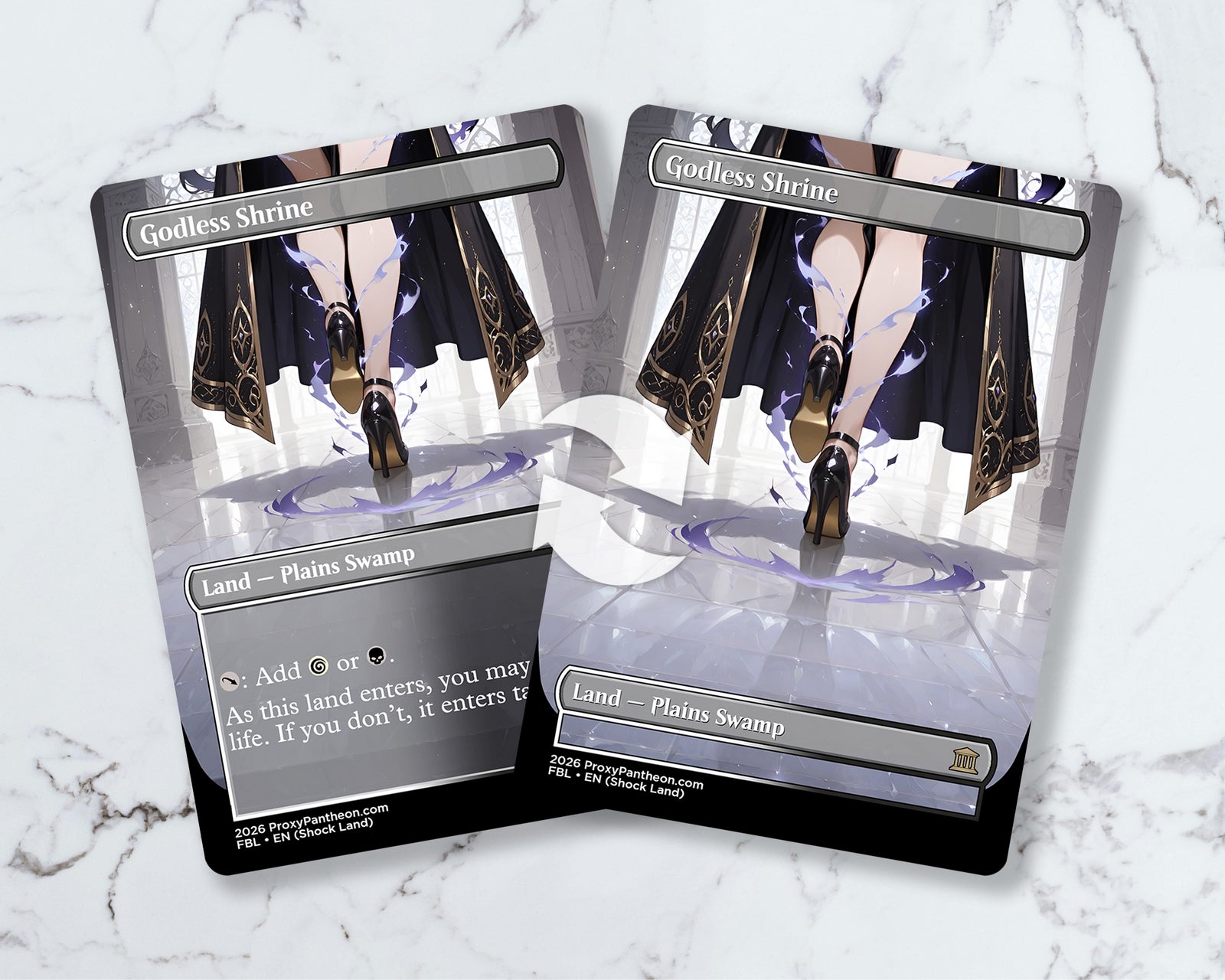Godless Shrine (LUX) | Reversible Proxy Card