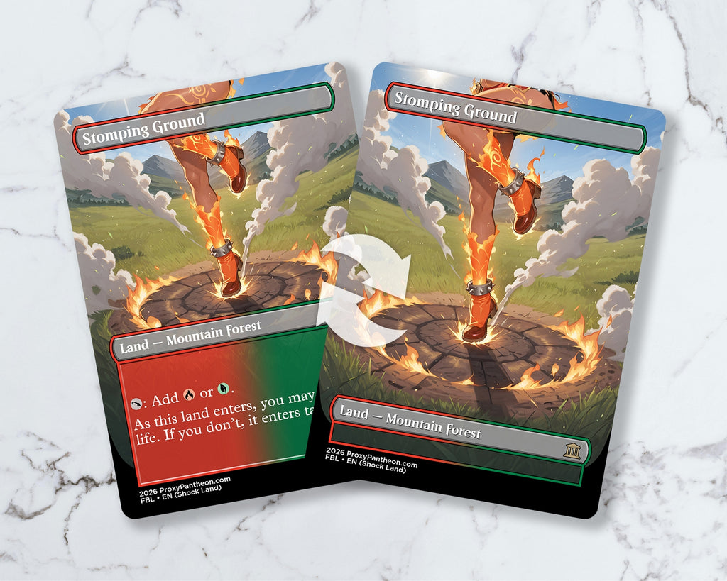 Reversible Shock Land (Bundle Set) | Proxy Cards (LUX)