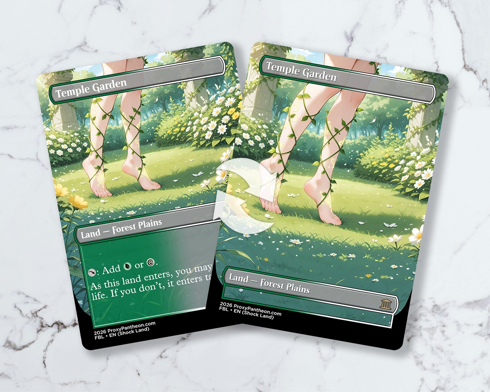 Reversible Shock Land (Bundle Set) | Proxy Cards (LUX)