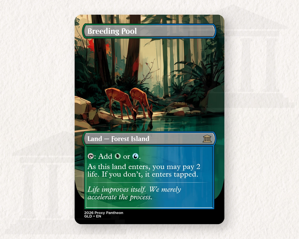 Shock Land (Bundle Set) | Proxy Cards
