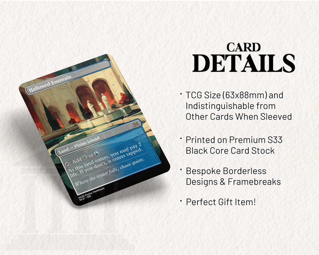 Hallowed Fountain | Proxy Card | Shock Land