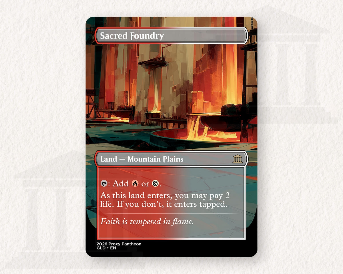 Sacred Foundry | Proxy Card | Shock Land