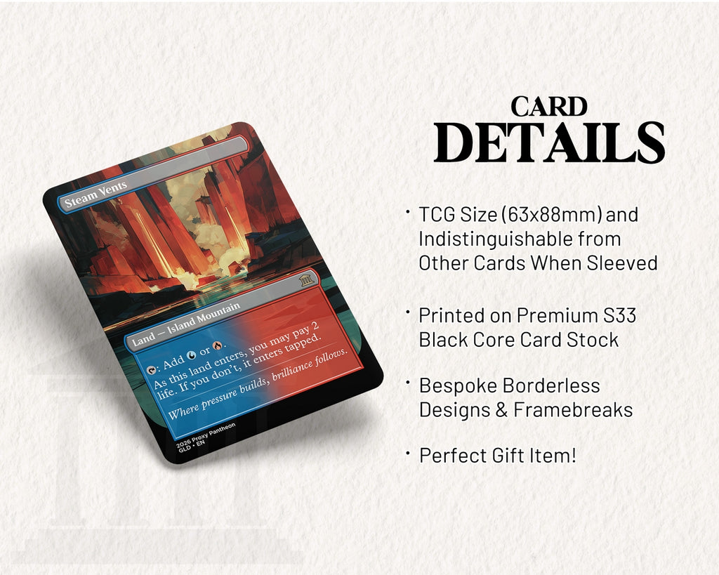 Steam Vents | Proxy Card | Shock Land