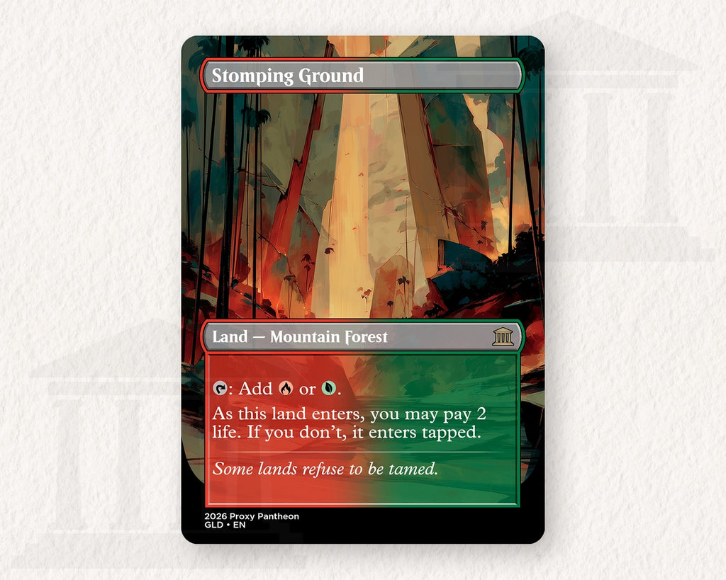Stomping Ground Proxy Playtest Card