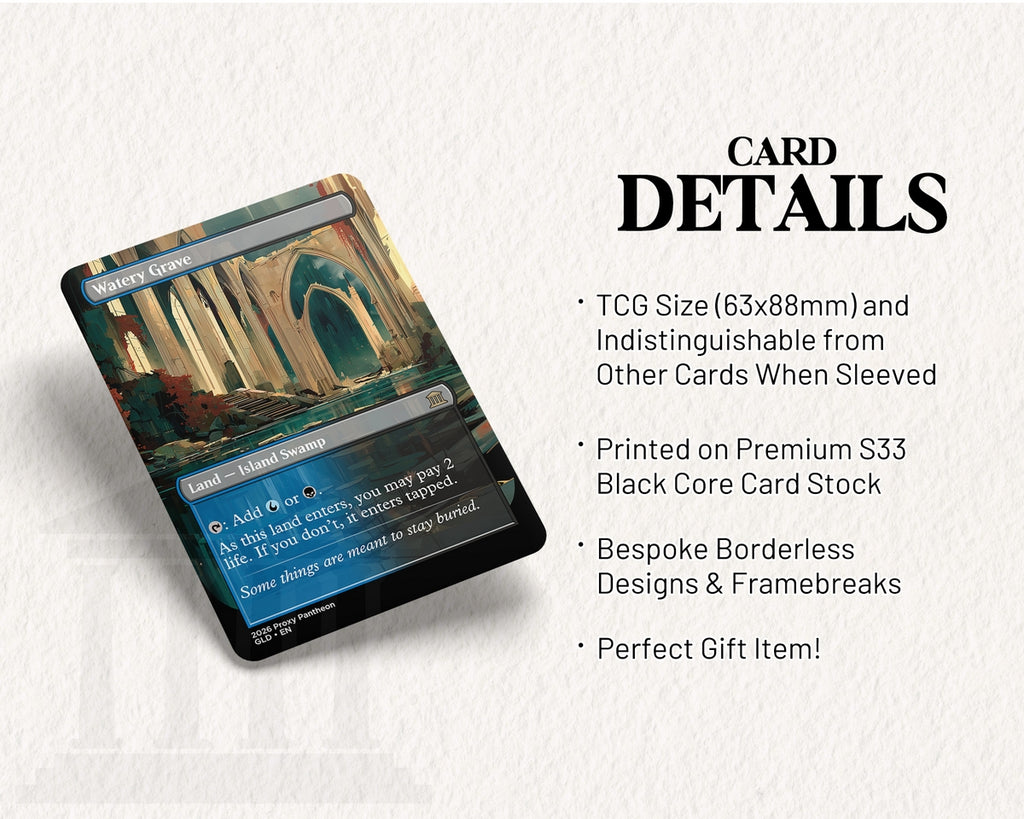 Watery Grave | Proxy Card | Shock Land