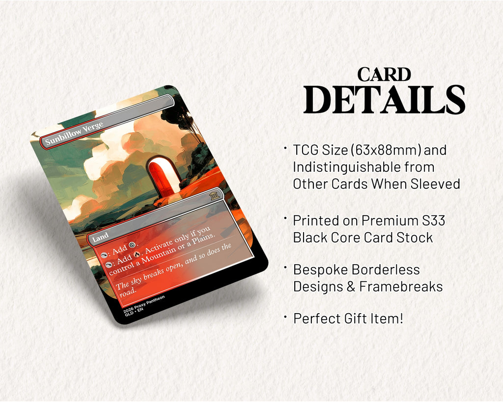 Sunbillow Verge | Proxy Card | Verge Land