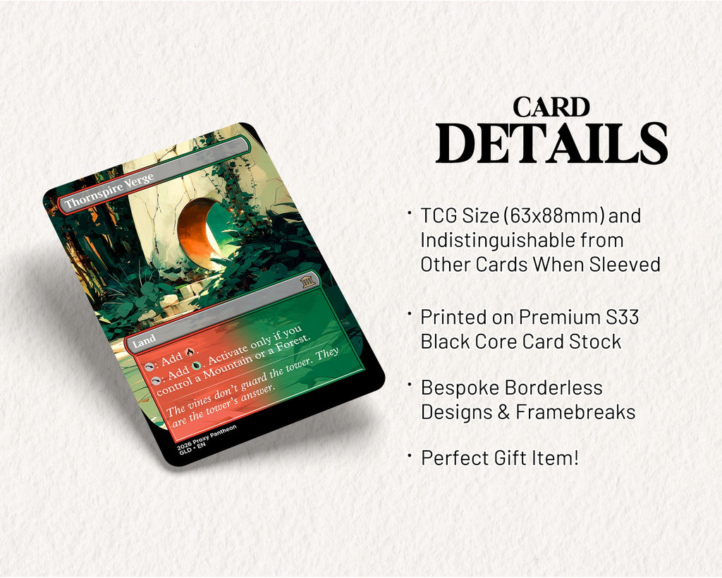 Thornspire Verge | Proxy Card | Verge Land