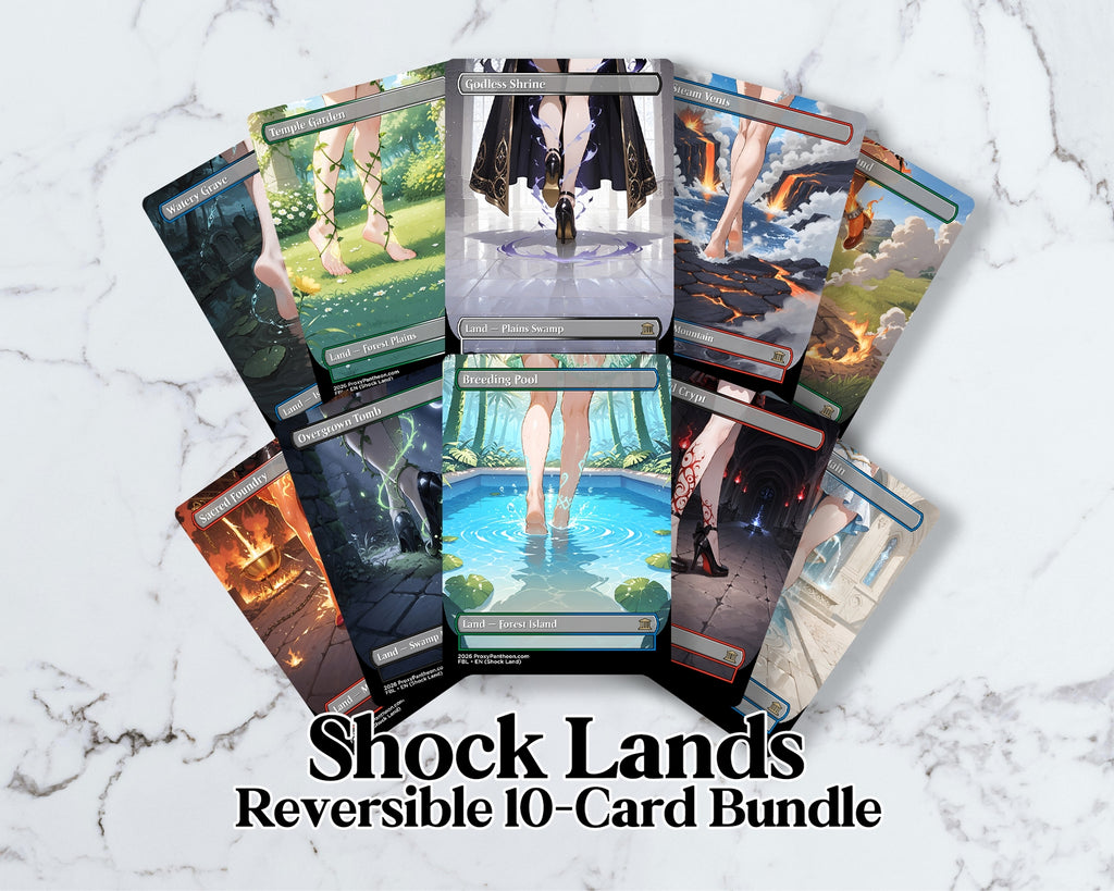 Reversible Shock Land (Bundle Set) | Proxy Cards (LUX)