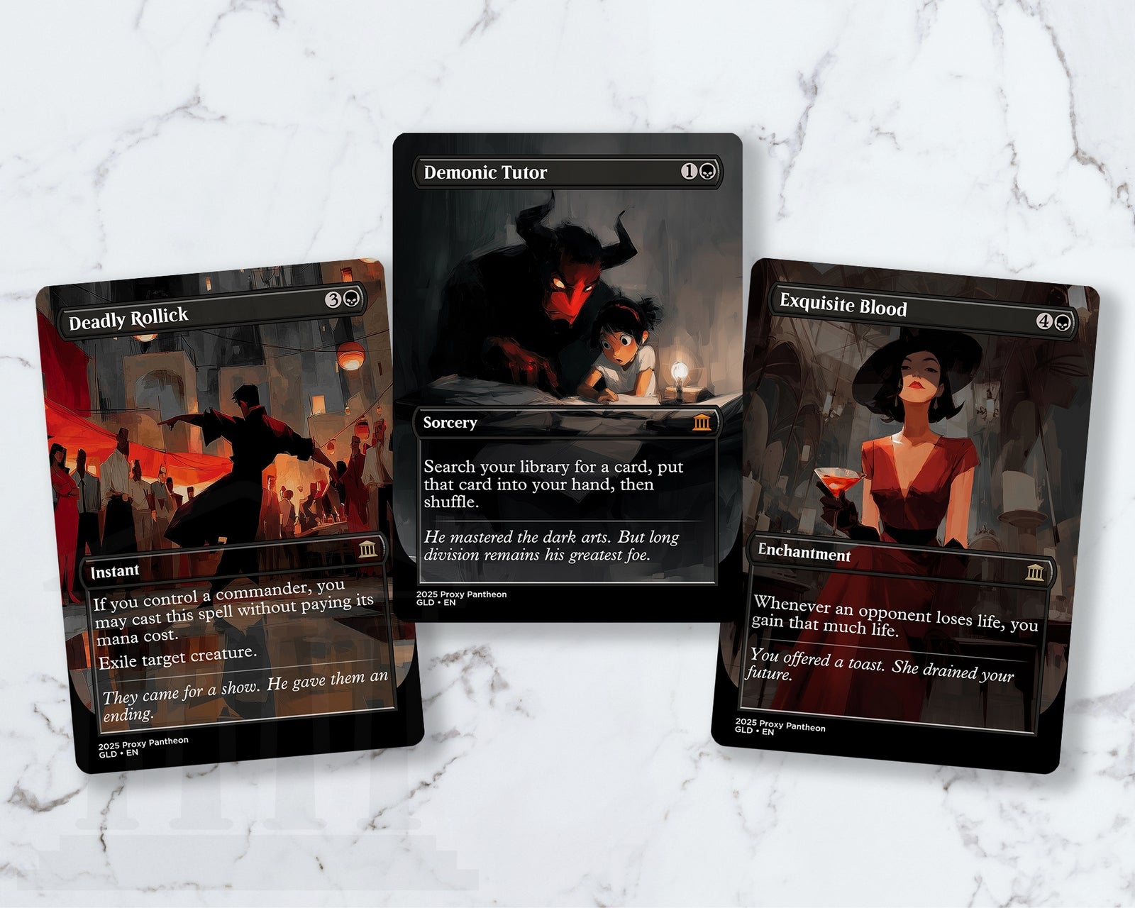 Black Staples (Bundle Set) | Proxy Cards