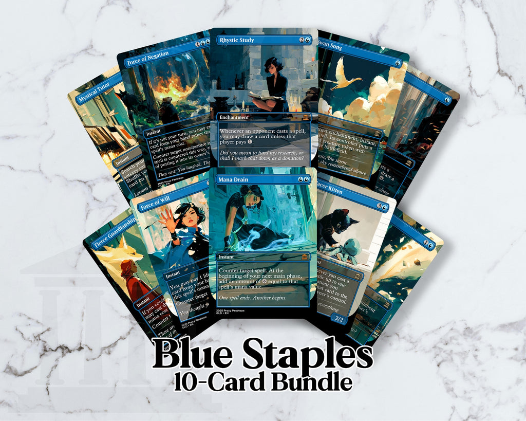 Blue Staples (Bundle Set) | Proxy Cards