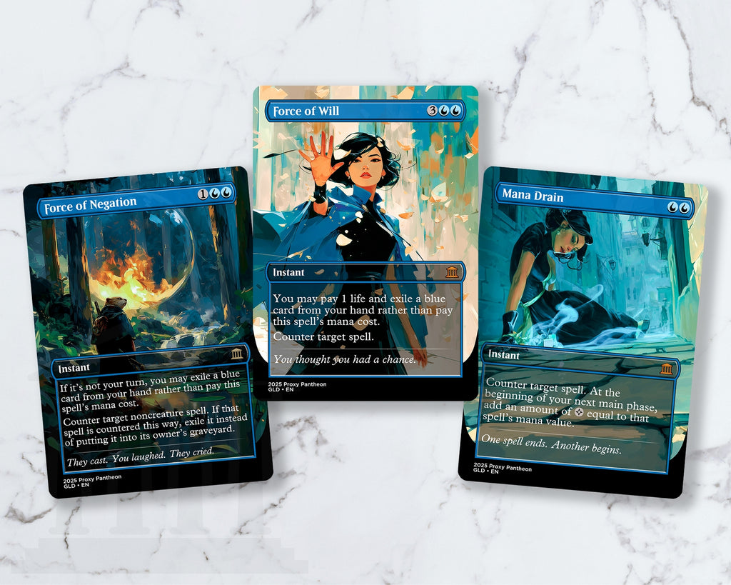 Blue Staples (Bundle Set) | Proxy Cards