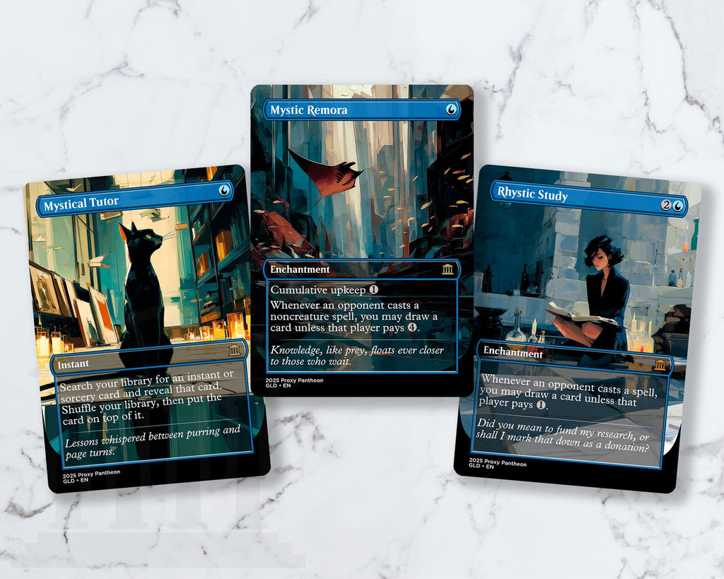 Blue Staples (Bundle Set) | Proxy Cards