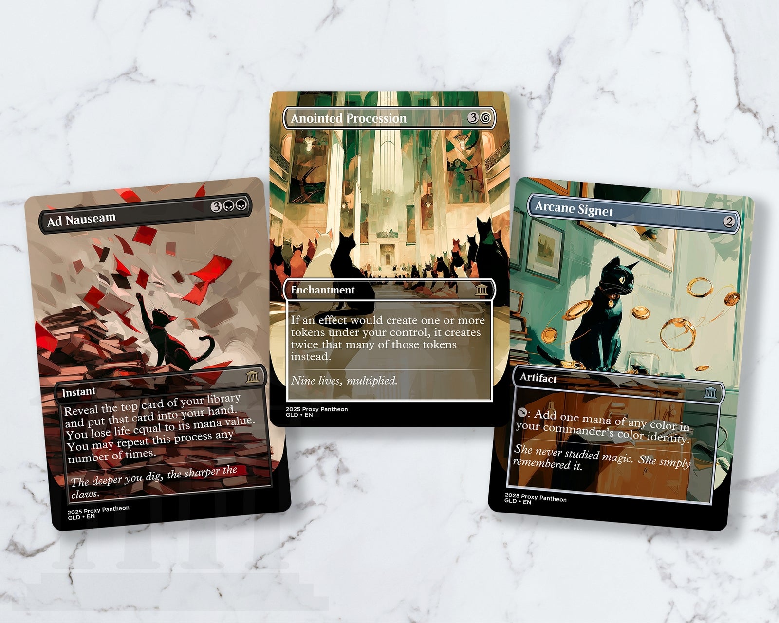 Claws Out (Black Cat Bundle) | Proxy Cards