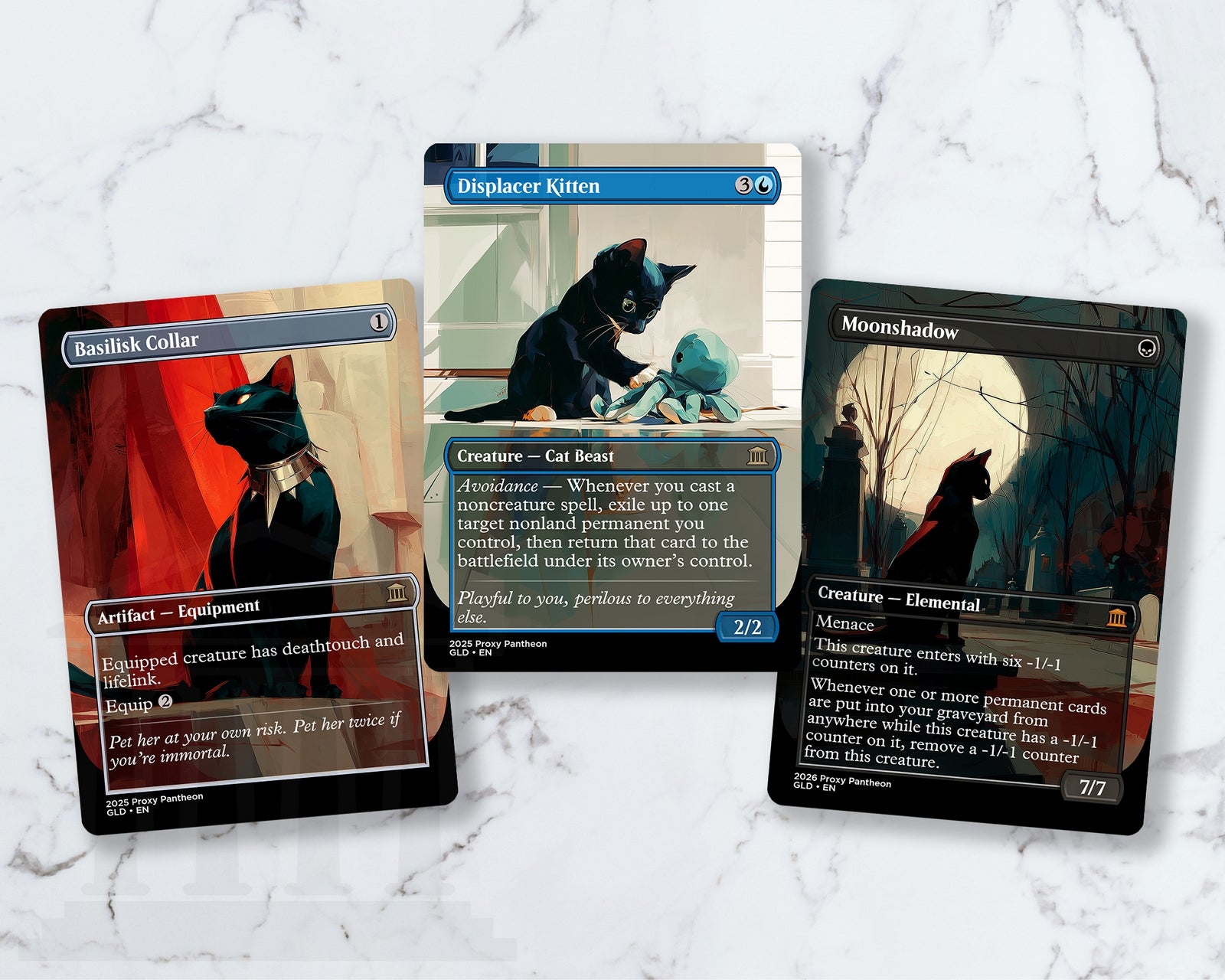 Claws Out (Black Cat Bundle) | Proxy Cards