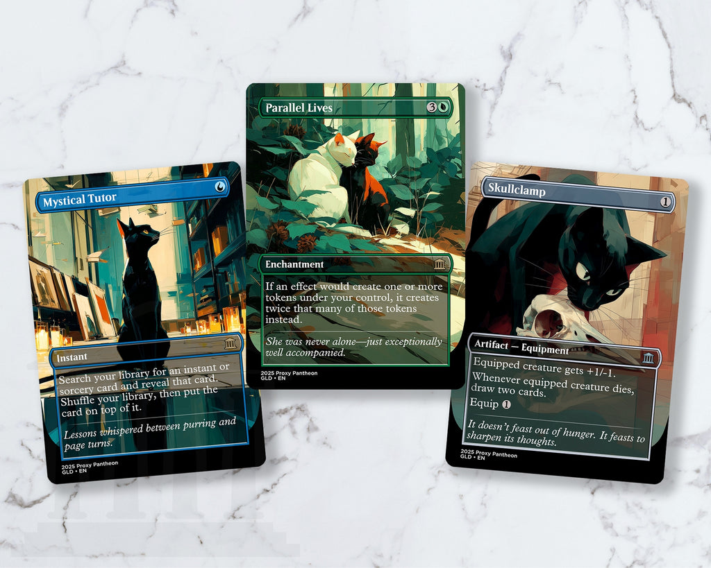 Claws Out (Black Cat Bundle) | Proxy Cards