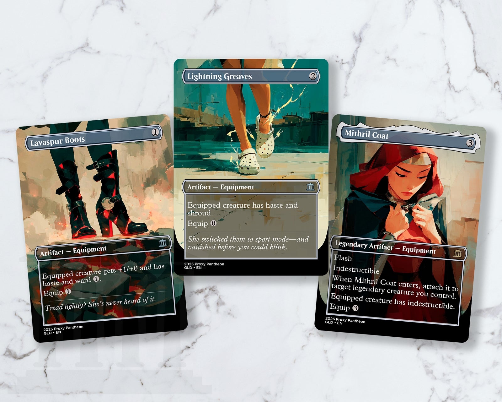 Dressed to Kill (Equipment Bundle) | Proxy Cards