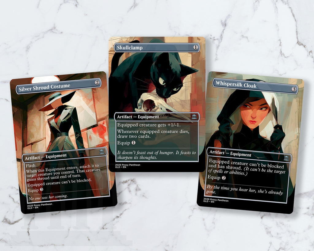 Dressed to Kill (Equipment Bundle) | Proxy Cards