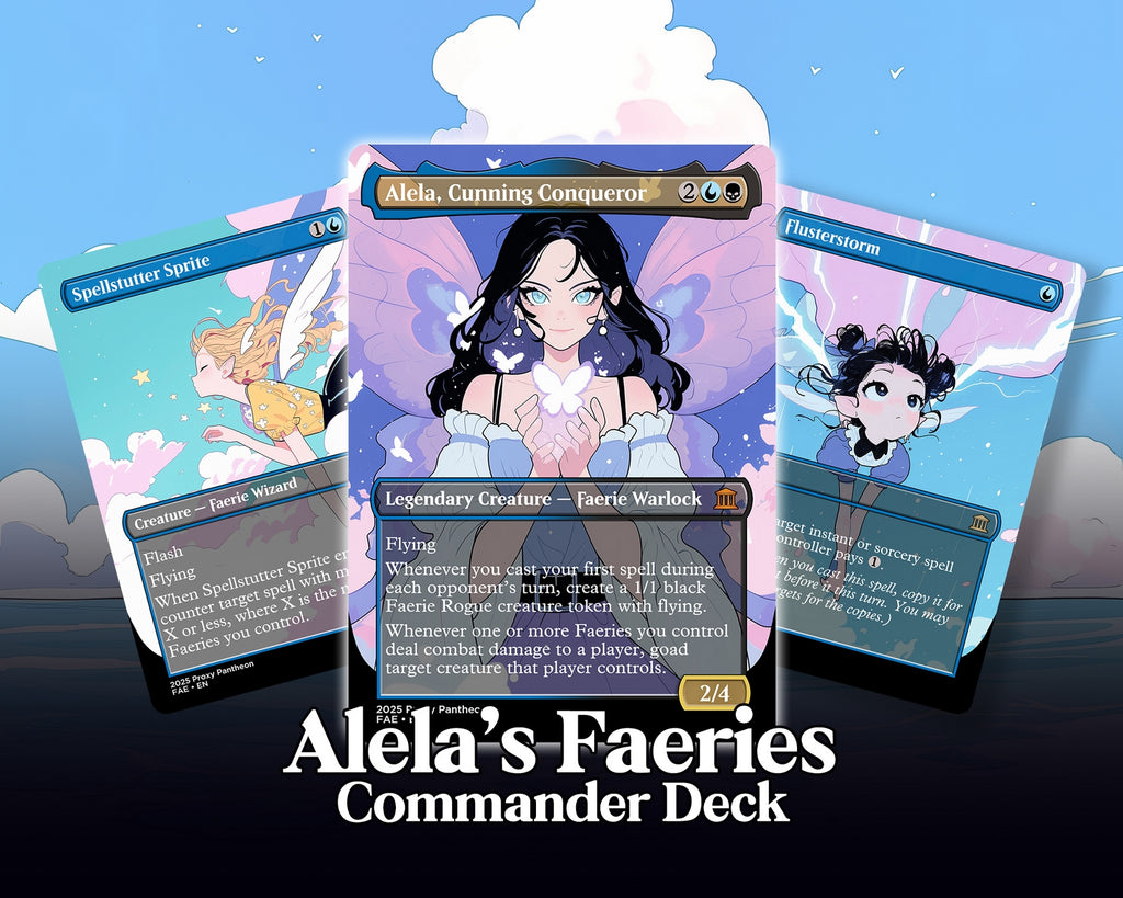 Faerie Typal Commander Proxy Deck