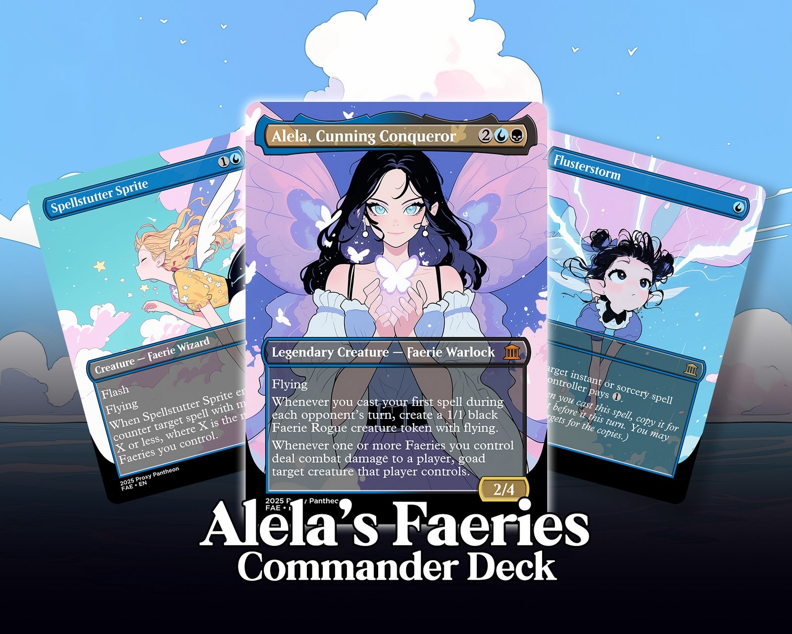 Faerie Typal Commander Proxy Deck