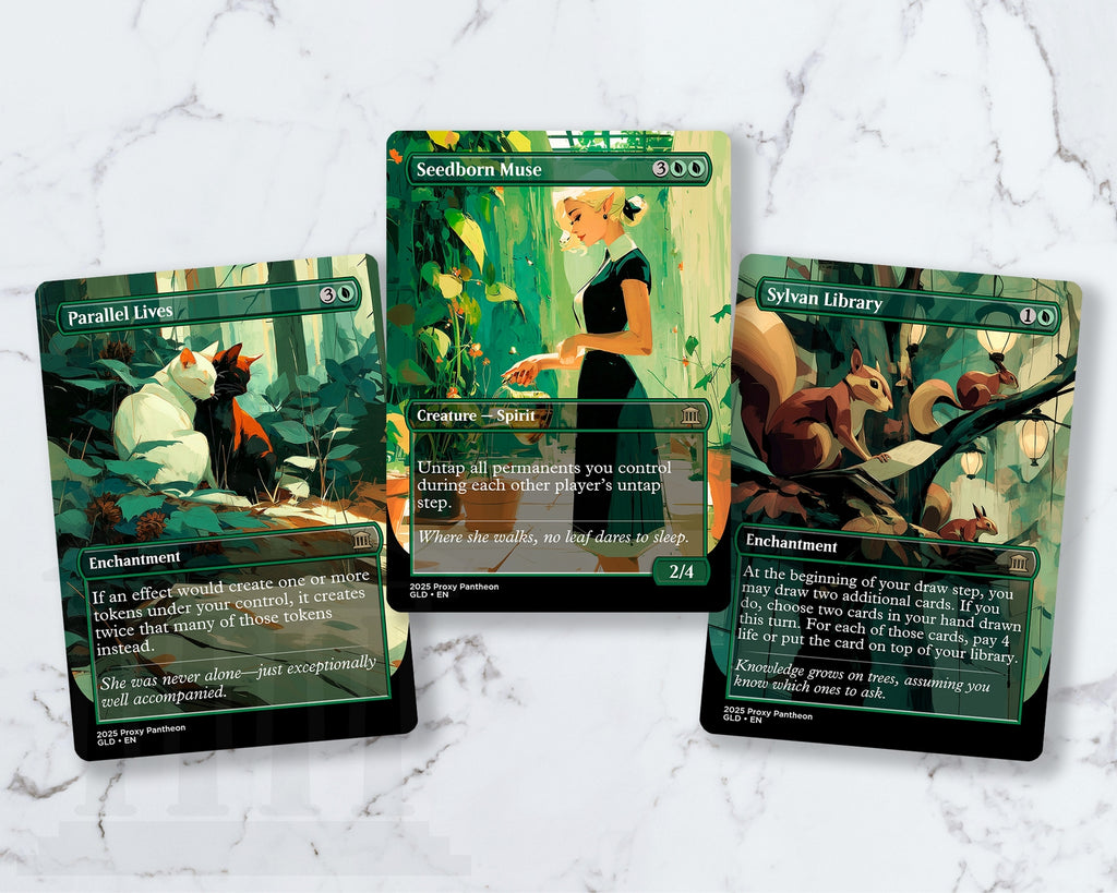 Green Staples (Bundle Set) | Proxy Cards