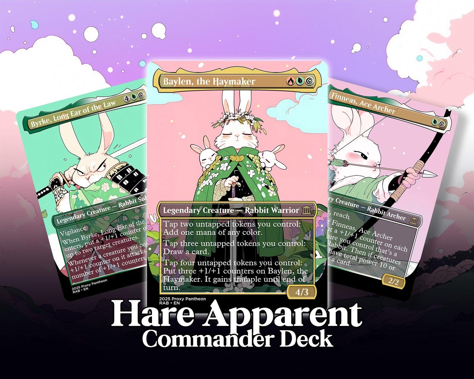 Hare Apparent Commander Proxy Deck