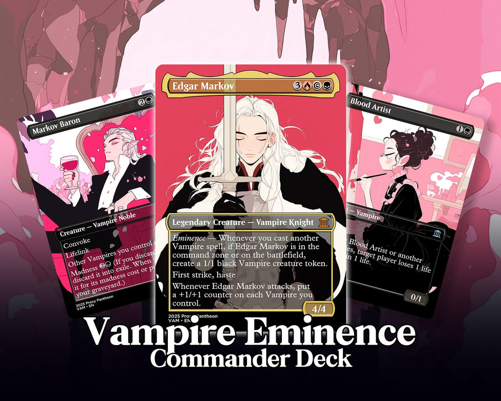 Vampire Typal Commander Proxy Deck