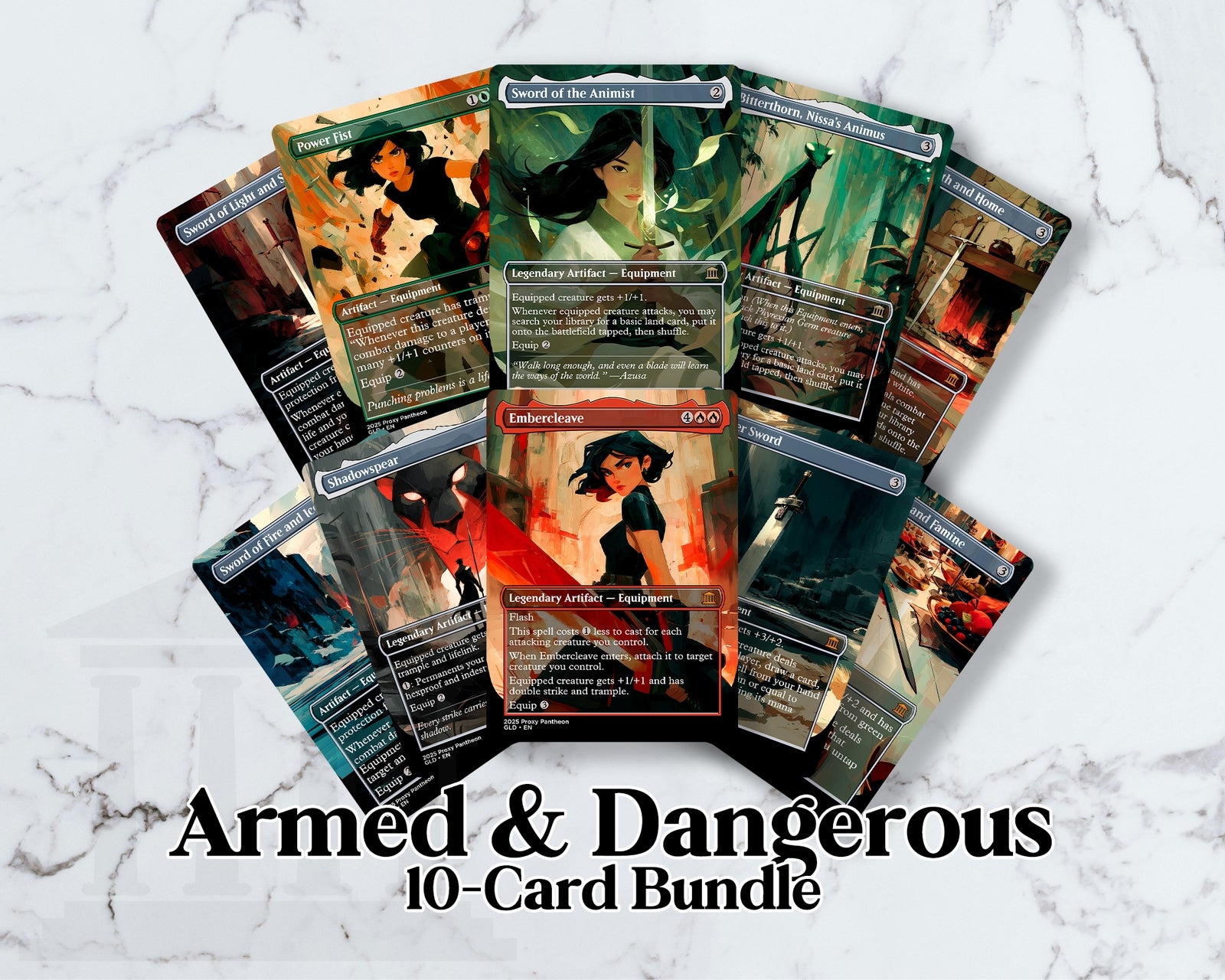 Armed & Dangerous (Weapon Bundle) | Proxy Cards