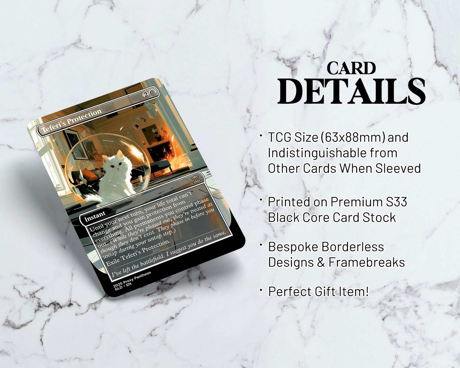 White Staples (Bundle Set) | Proxy Cards