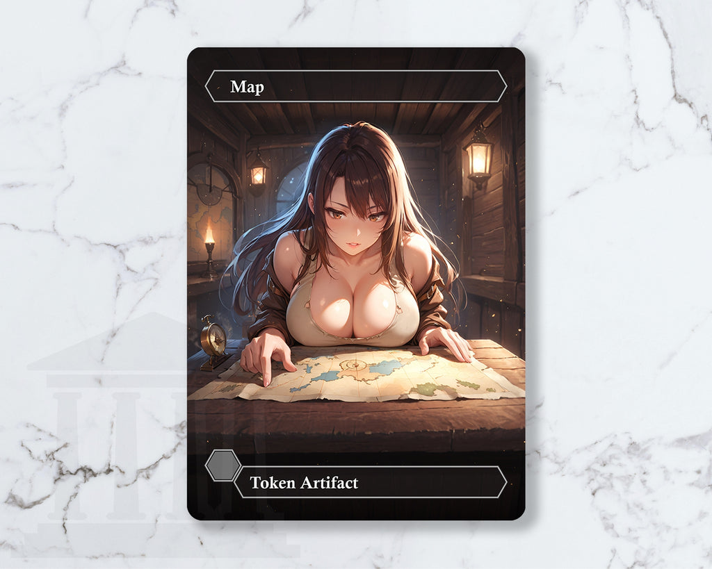 Artifact (Treasure, Powerstone, Map) Token Set | Proxy Card (LUX)