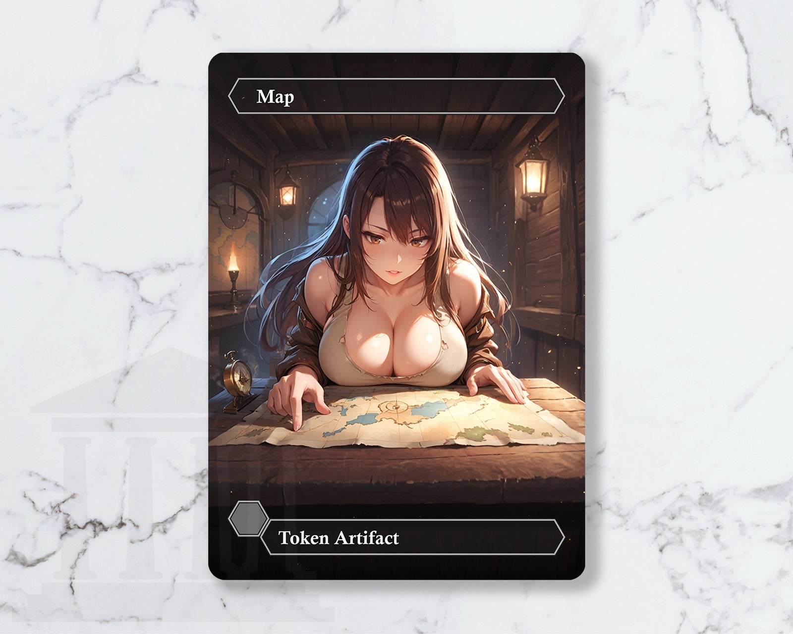 Artifact (Treasure, Powerstone, Map) Token Set | Proxy Card (LUX)