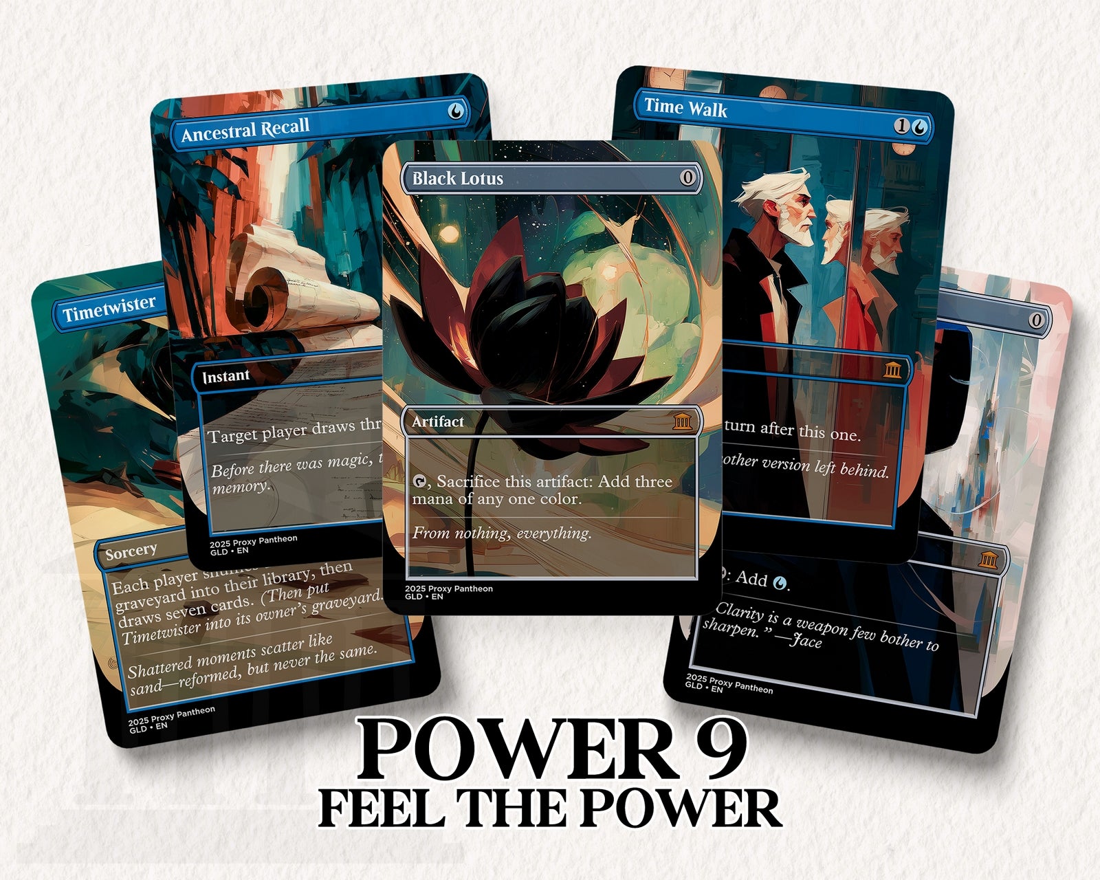 Power 9 (Bundle Set) | Proxy Cards