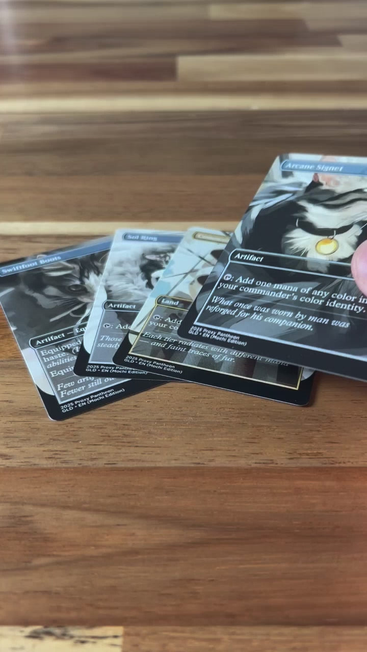 Cat-Commander Staples (Mochi Edition) | Proxy Card