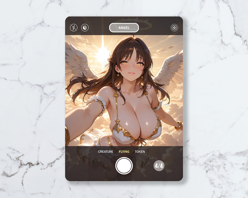 Angel Selfie Token (POV) | Proxy Card