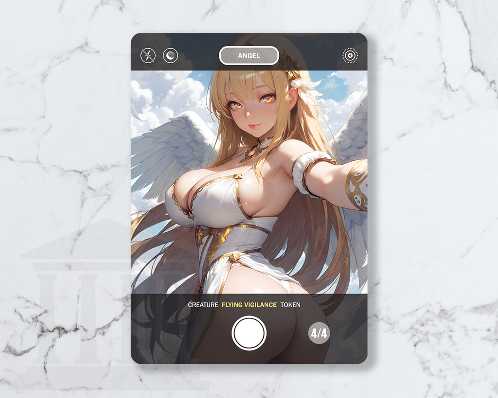 Angel (Vigilance) Selfie Token (POV) | Proxy Card