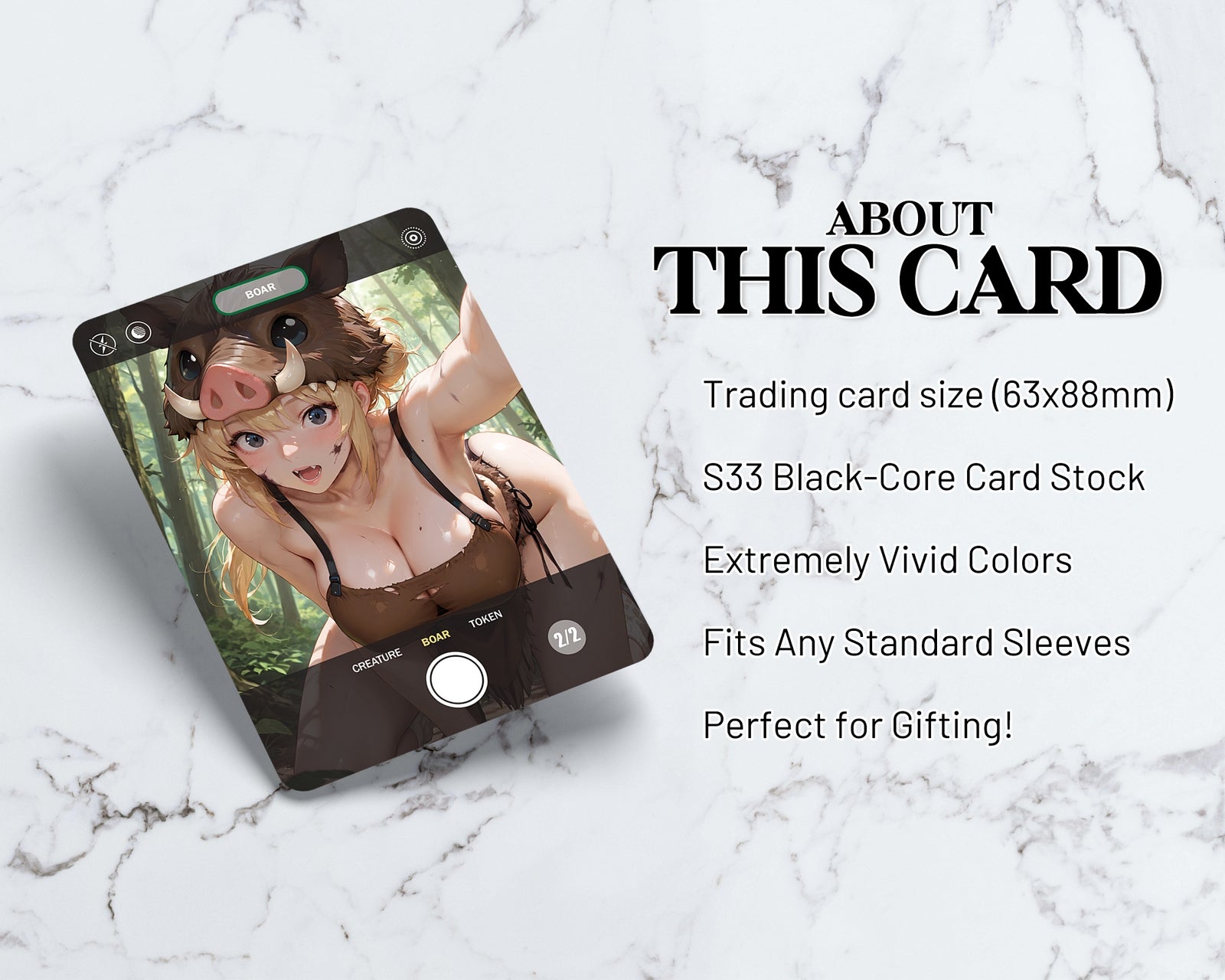 Boar Selfie Token (POV) | Proxy Card