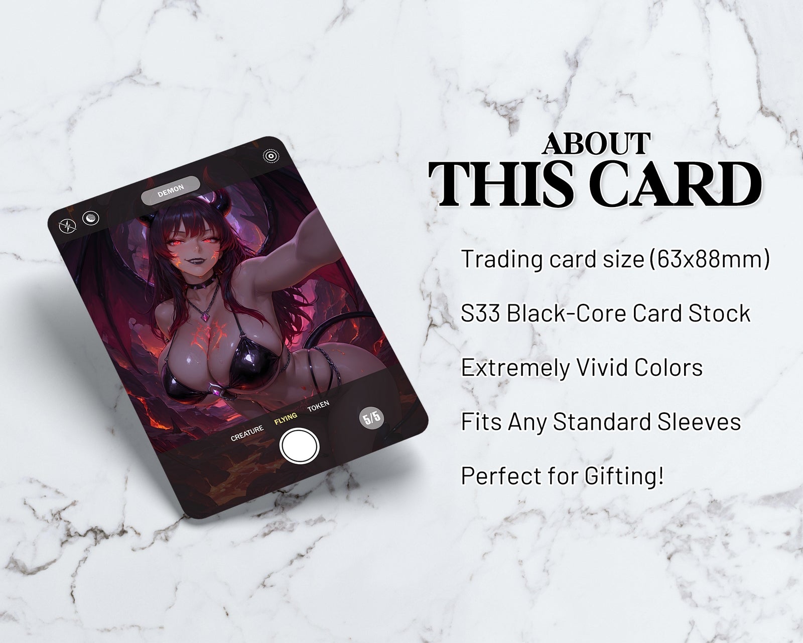 Demon (v2) Selfie Token (POV) | Proxy Card